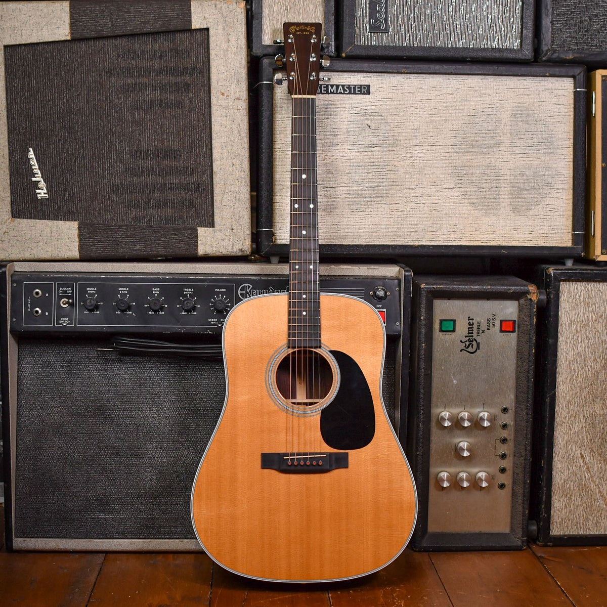 Martin D-28 AJ Dreadnought Natural 2016