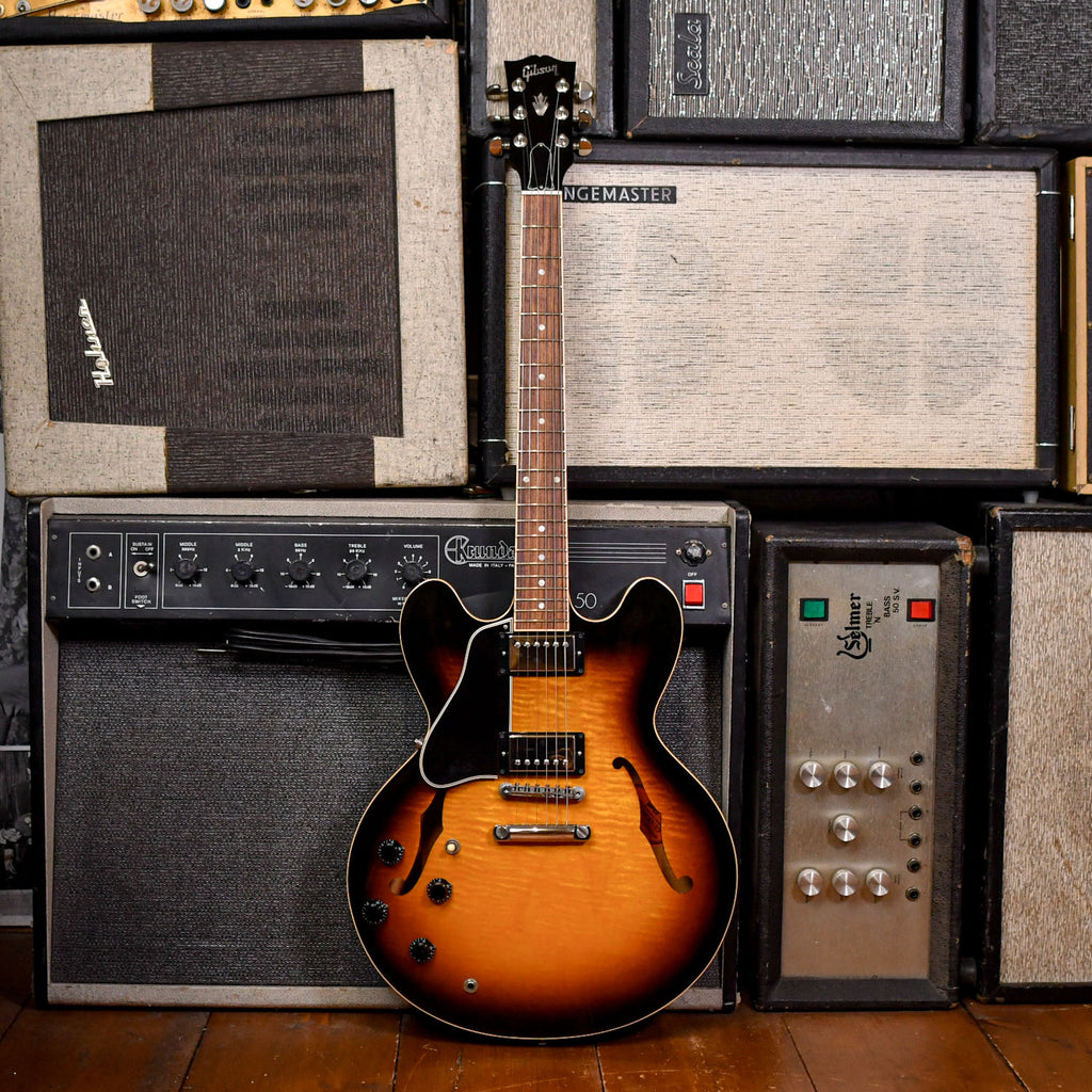 Gibson Custom Shop ES335 Dot Left handed Sunburst 2008