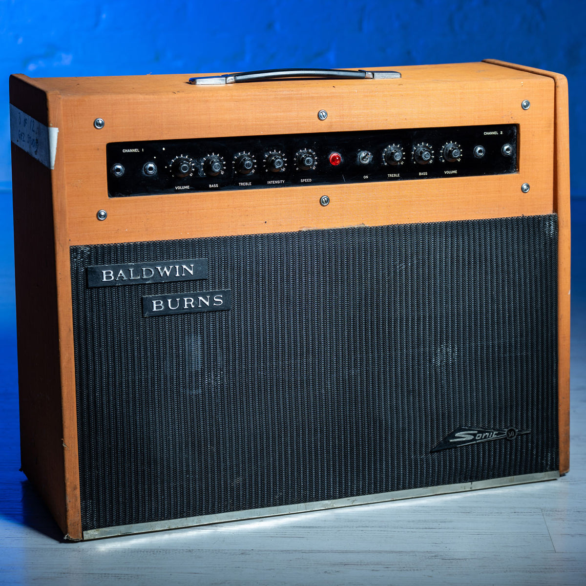 Baldwin Burns Sonic 50 Combo EX GAZ COOMBES SUPERGRASS Orange 1965