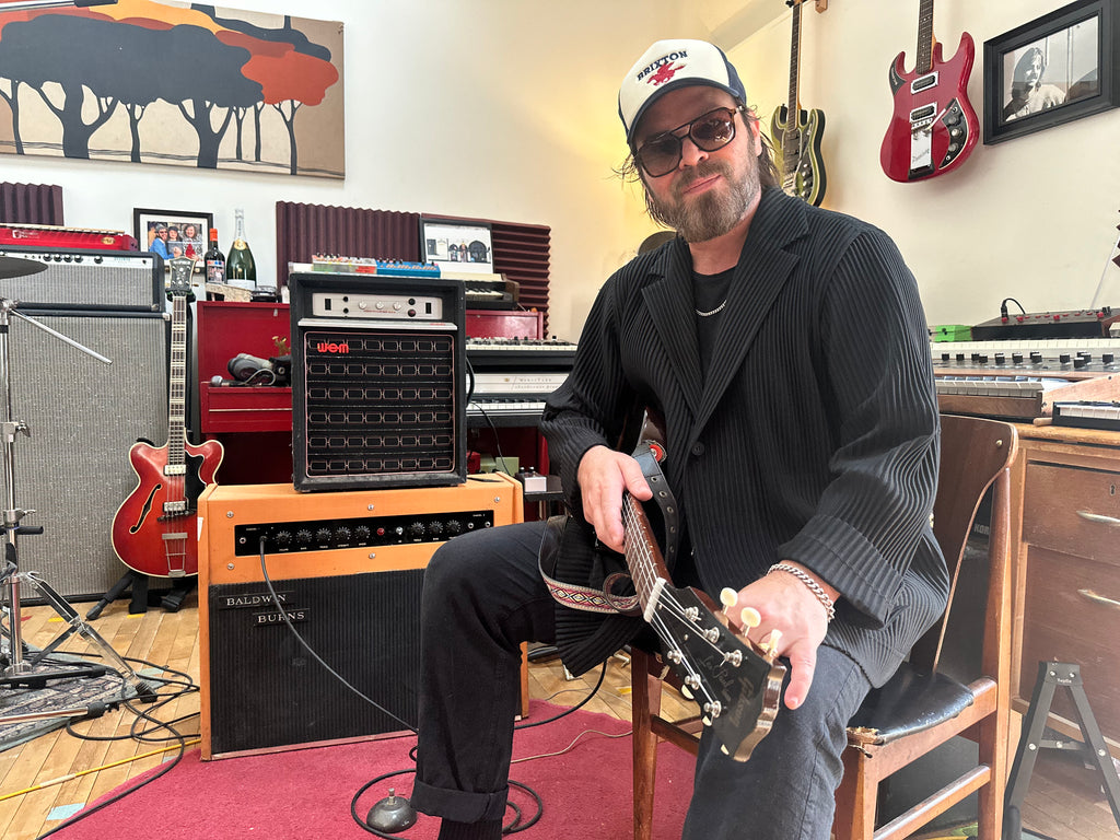 Baldwin Burns Sonic 50 Combo EX GAZ COOMBES SUPERGRASS Orange 1965