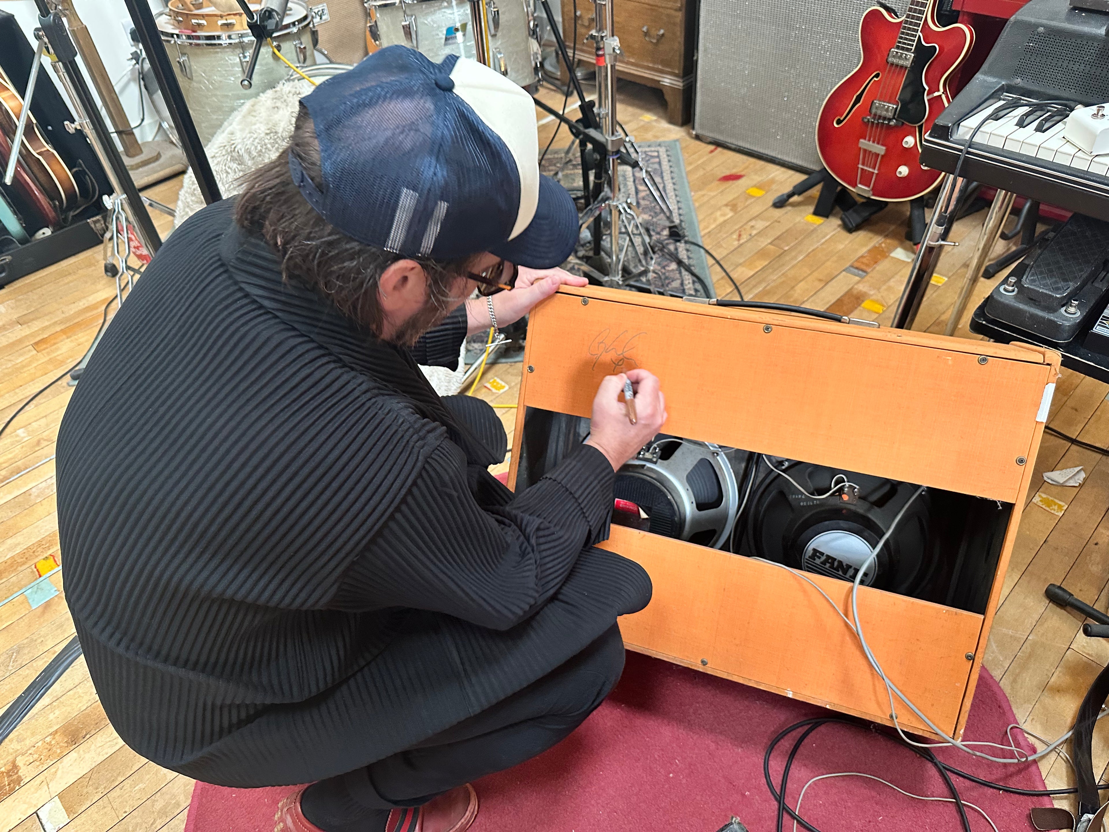 Baldwin Burns Sonic 50 Combo EX GAZ COOMBES SUPERGRASS Orange 1965