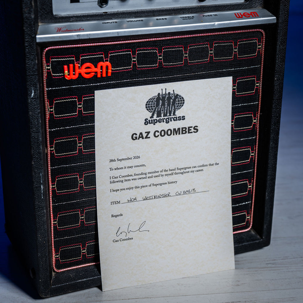 Wem Westminster Combo EX GAZ COOMBES SUPERGRASS Black 1970