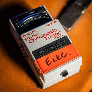 Boss TU-3 Stage Tuner EX GAZ COOMBES SUPERGRASS White 2000