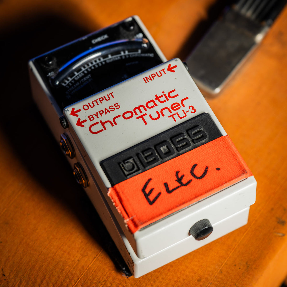 Boss TU-3 Stage Tuner EX GAZ COOMBES SUPERGRASS White 2000