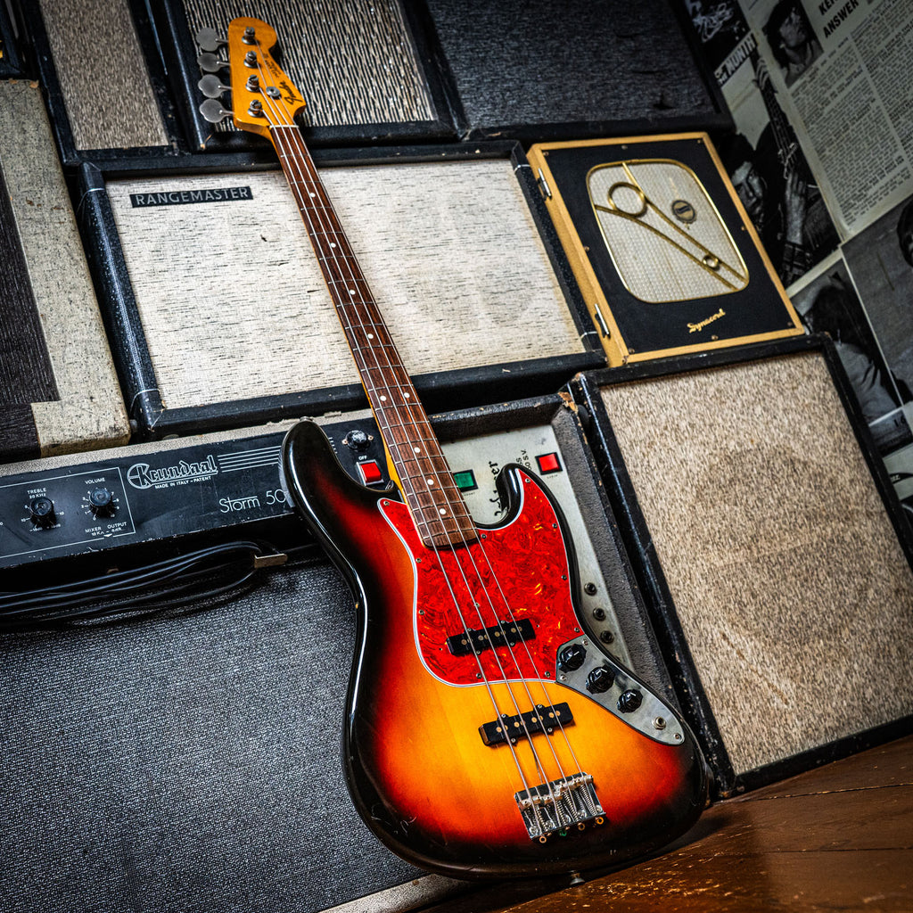 Fender Japanese 62 Reissue Jazz Bass JB62-58 Sunburst 1994
