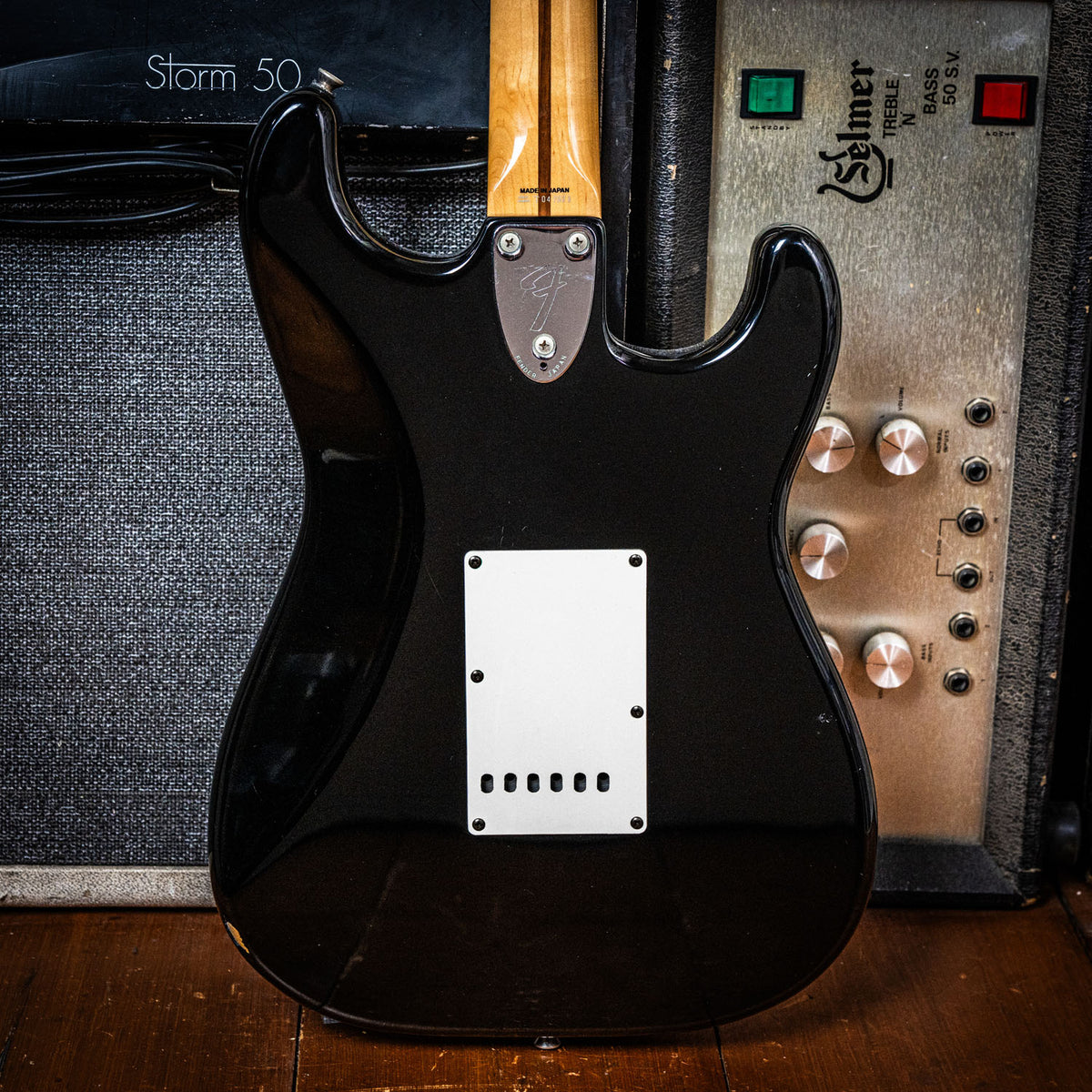 Fender 72 Reissue Stratocaster Left Handed Black 2004