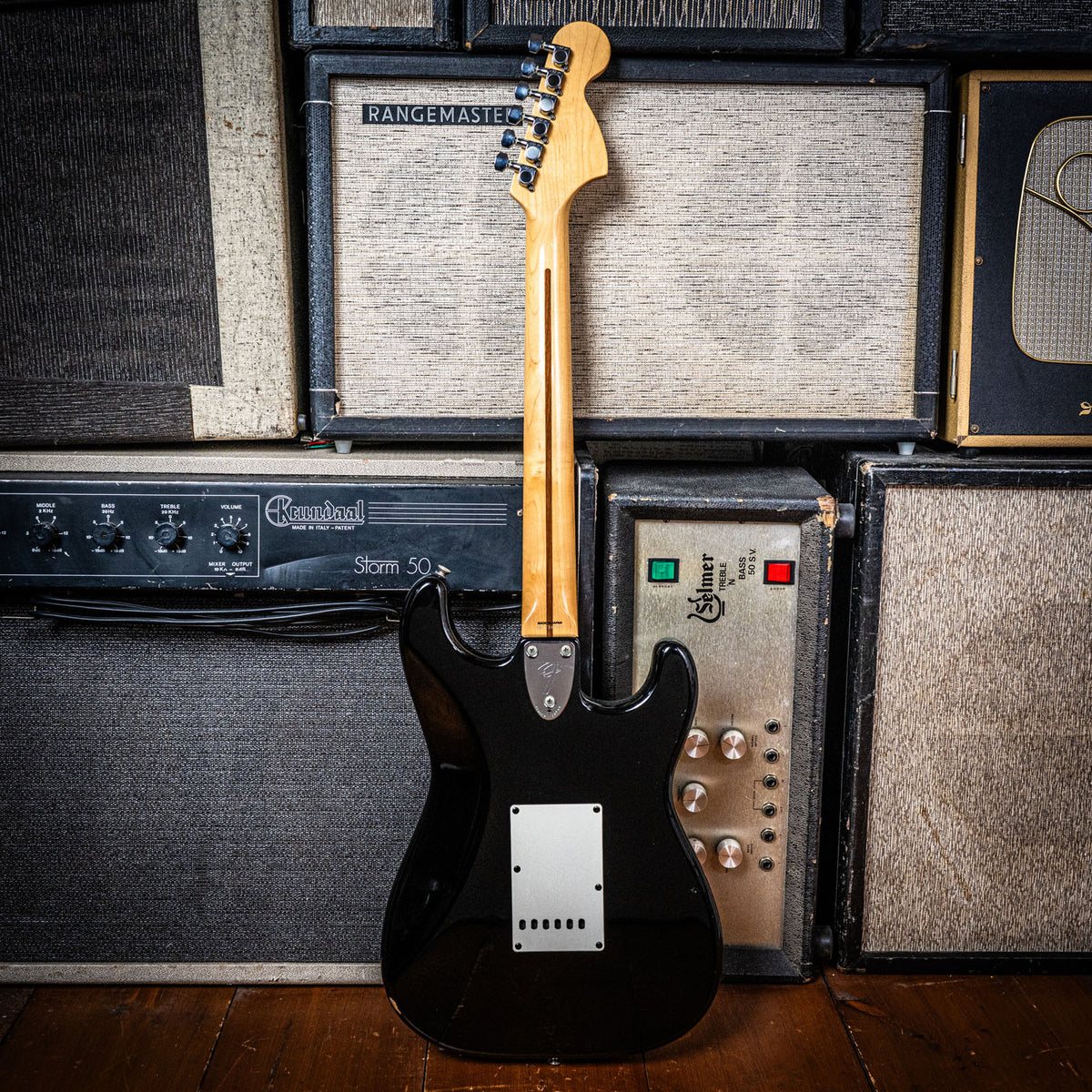 Fender 72 Reissue Stratocaster Left Handed Black 2004