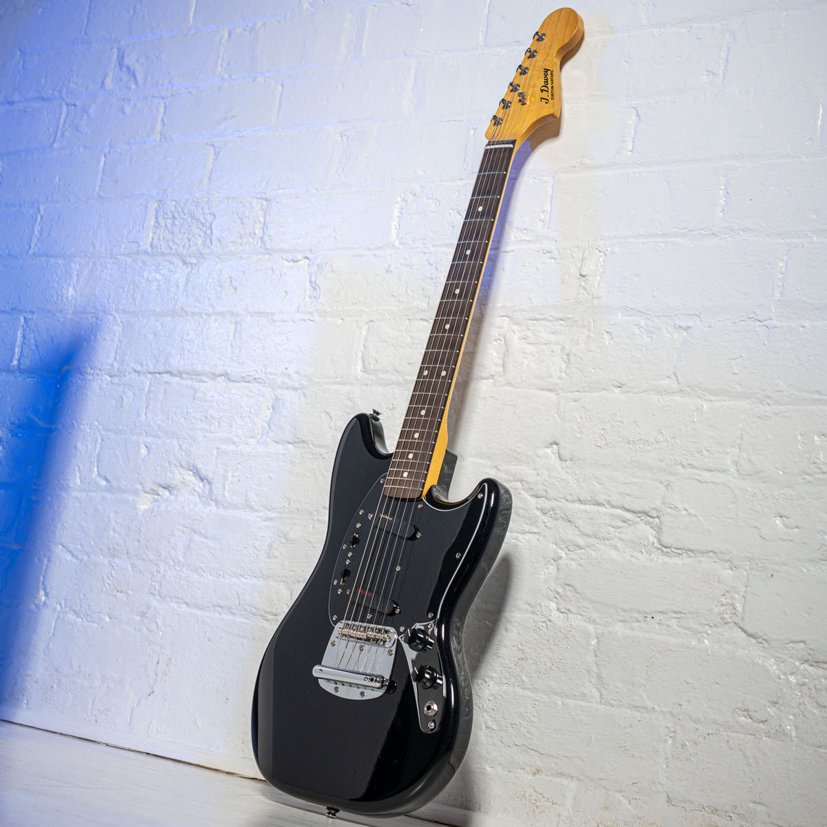 J Davey Custom Mustang Ex Robert Fripp King Crimson Black 2000