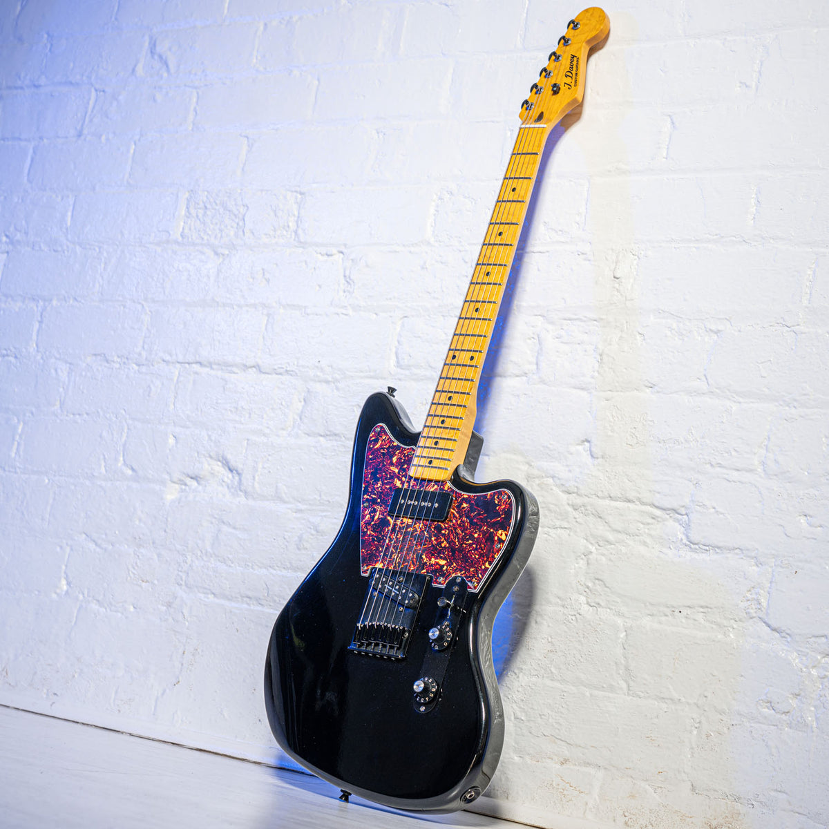 J Davey Custom Jaguar Ex Robert Fripp King Crimson Black 2000
