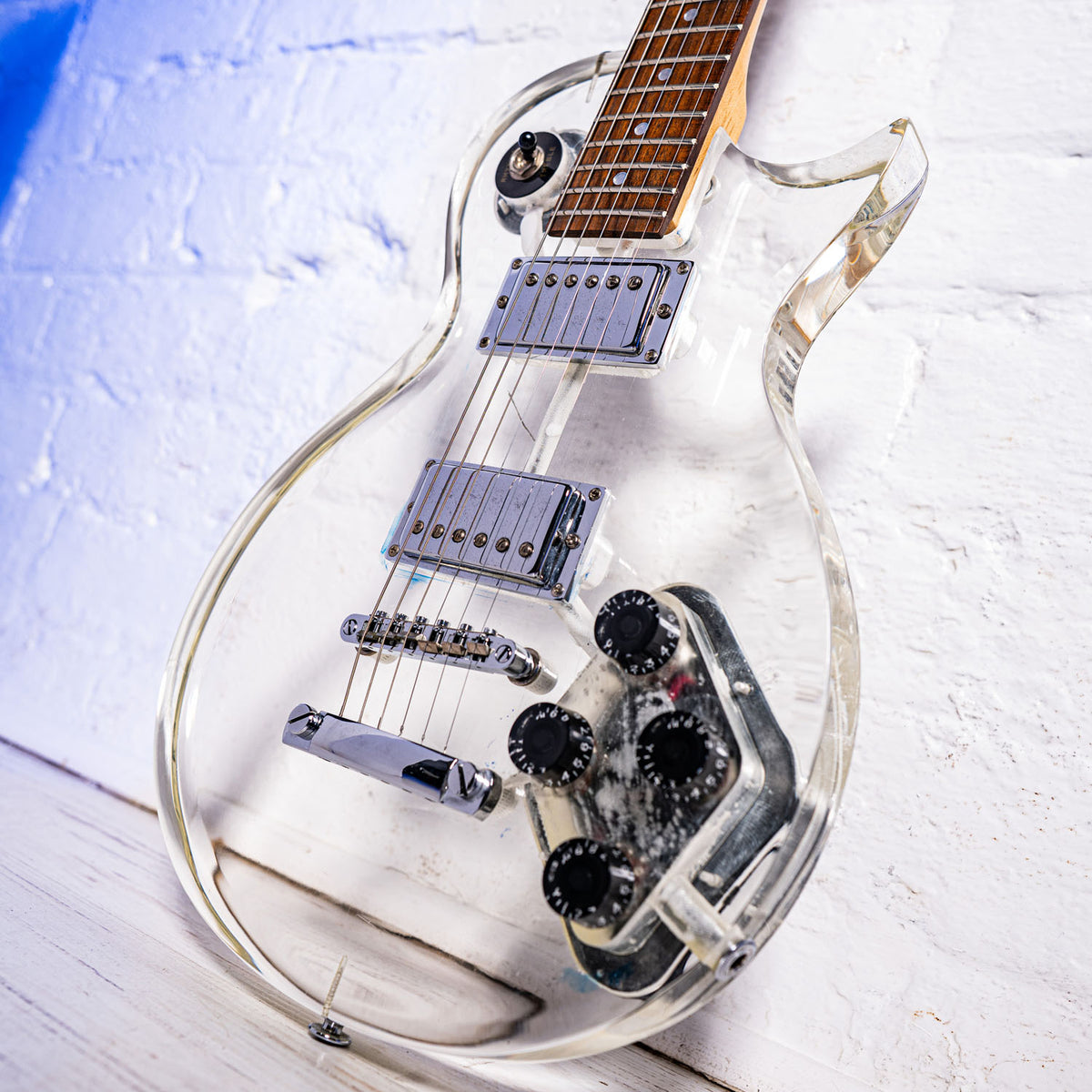 Wesley Plexiglass Les Paul Ex Robert Fripp King Crimson Plexi 2000