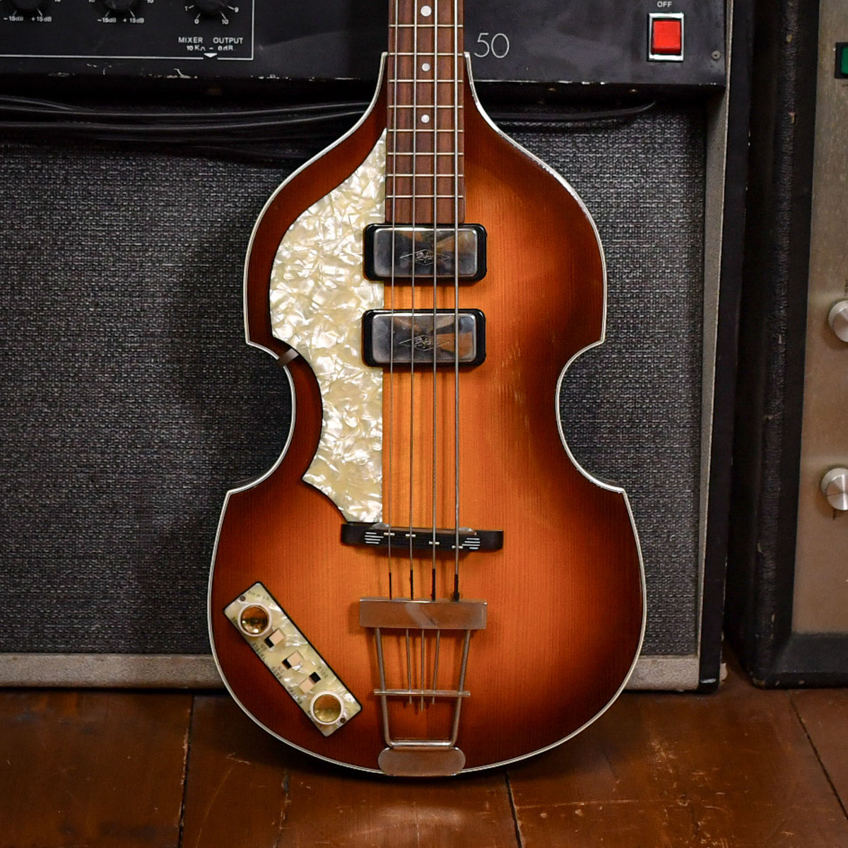 Hofner 500/1 Cavern Bass Reissue Left Handed Sunburst 2000
