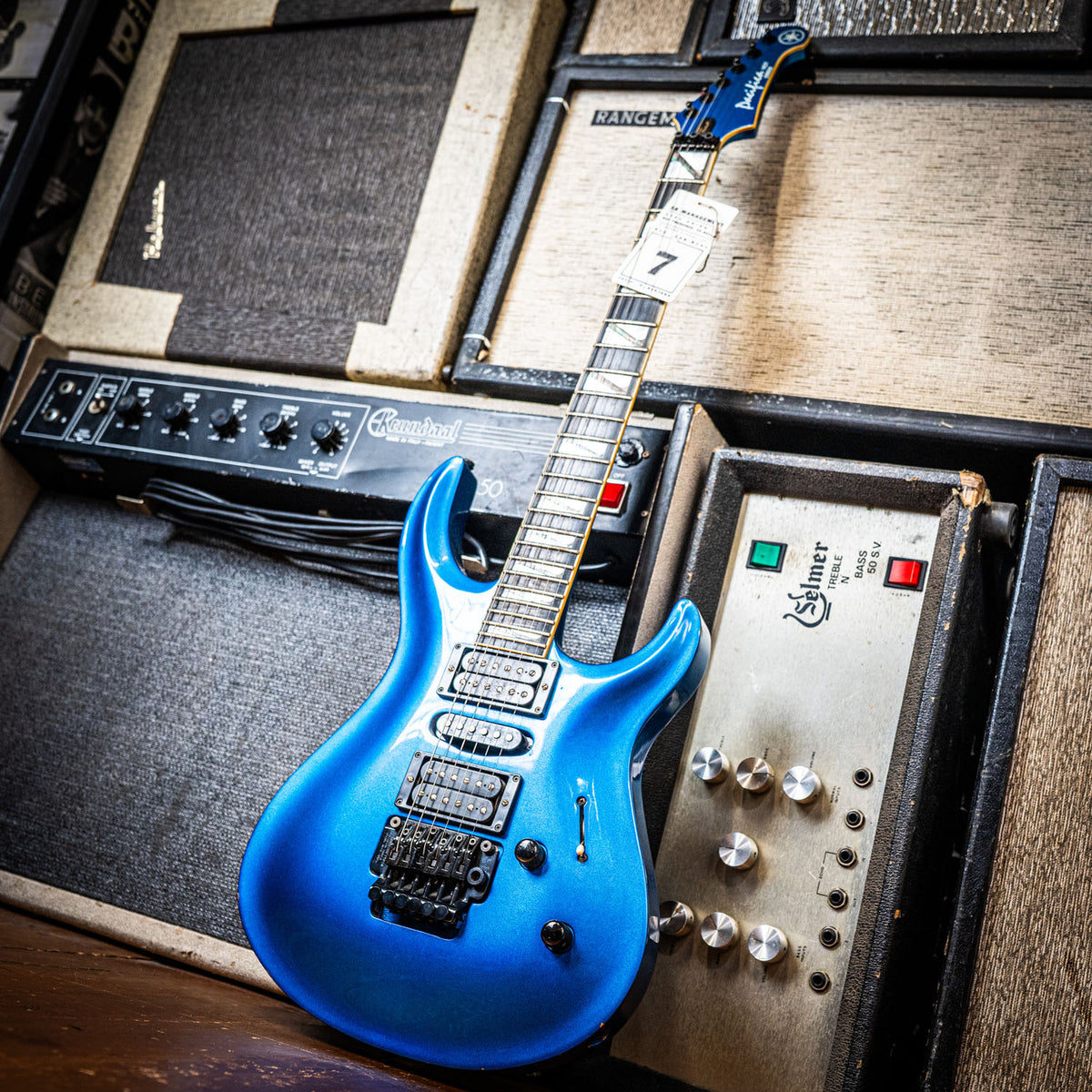 Yamaha Pacifica Ex Carlos Santana Blue 1991