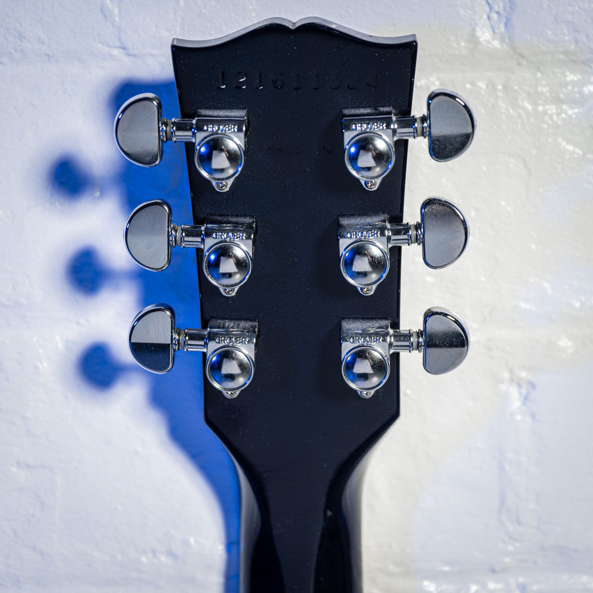 Gibson Les Paul Ronnie Wood Rolling Stones Art Guitar Blue Burst 2012