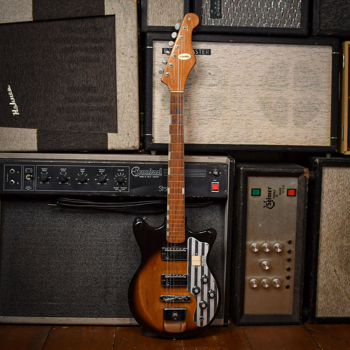 Teisco Starway Guitar Sunburst 1960