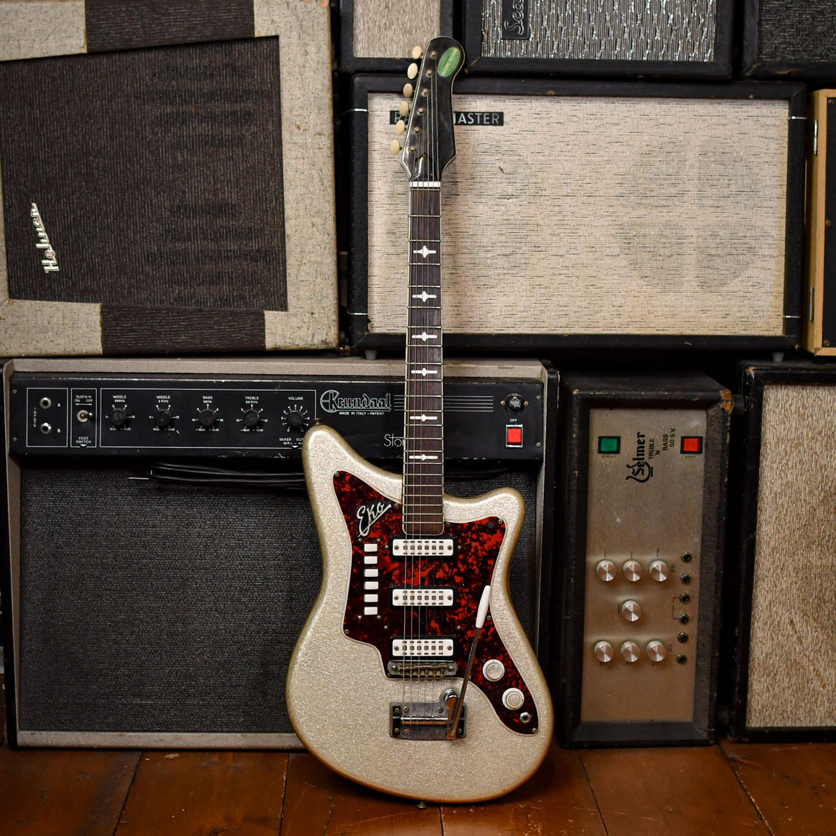 Eko 500 V3 Silver sparkle 1961