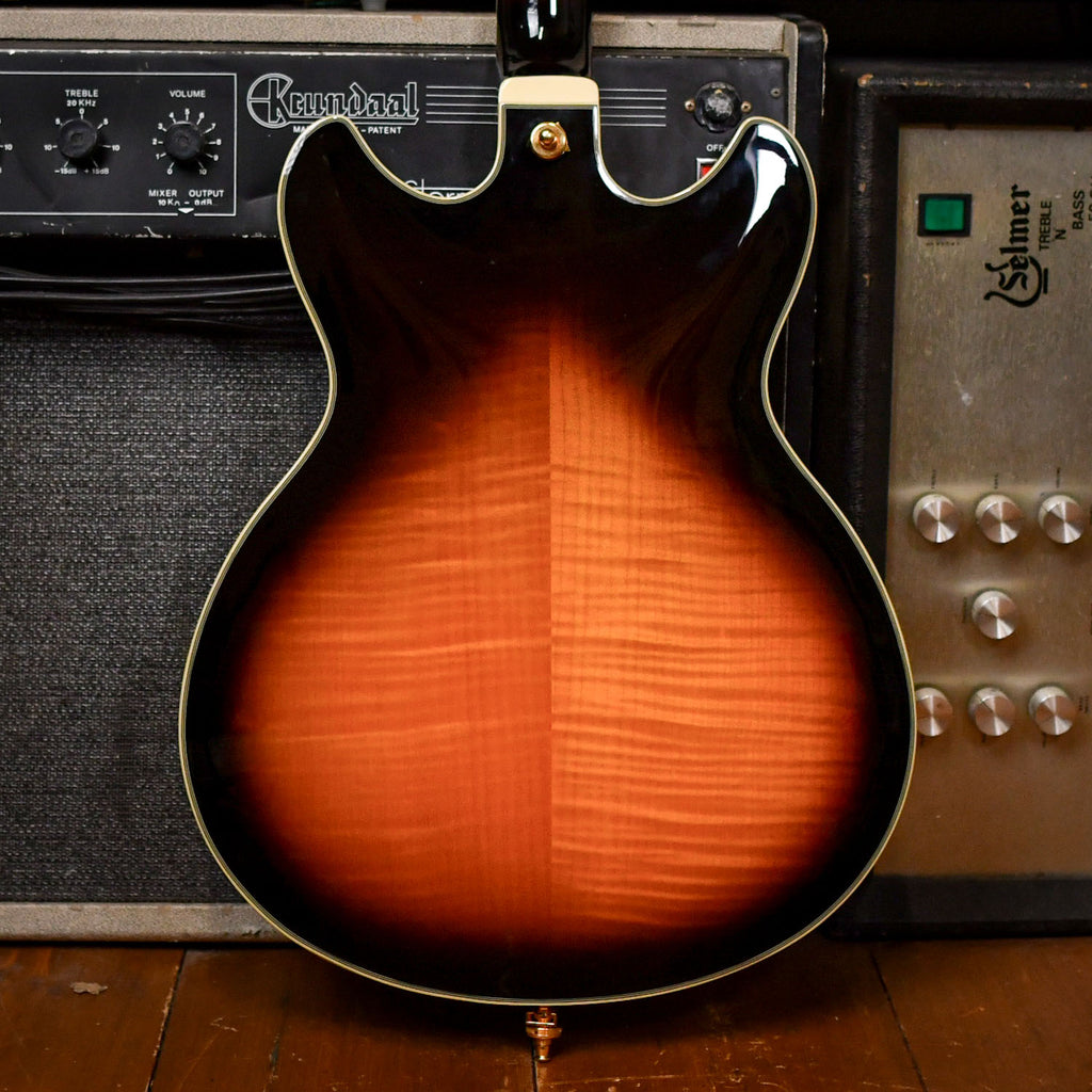 Ibanez John Schofield JSM10YVS Semi Acoustic 335 Style Sunburst 2000