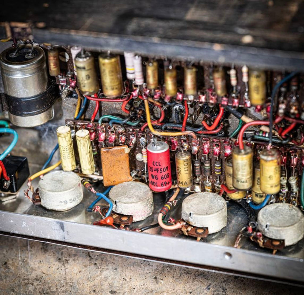 Vox AC30 Head 1961  - Fawn , Beige , Black