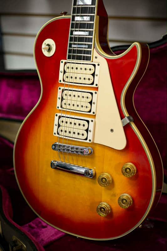 Gibson Les Paul Custom Ex Ace Frehley KISS Cherry Sunburst 1976