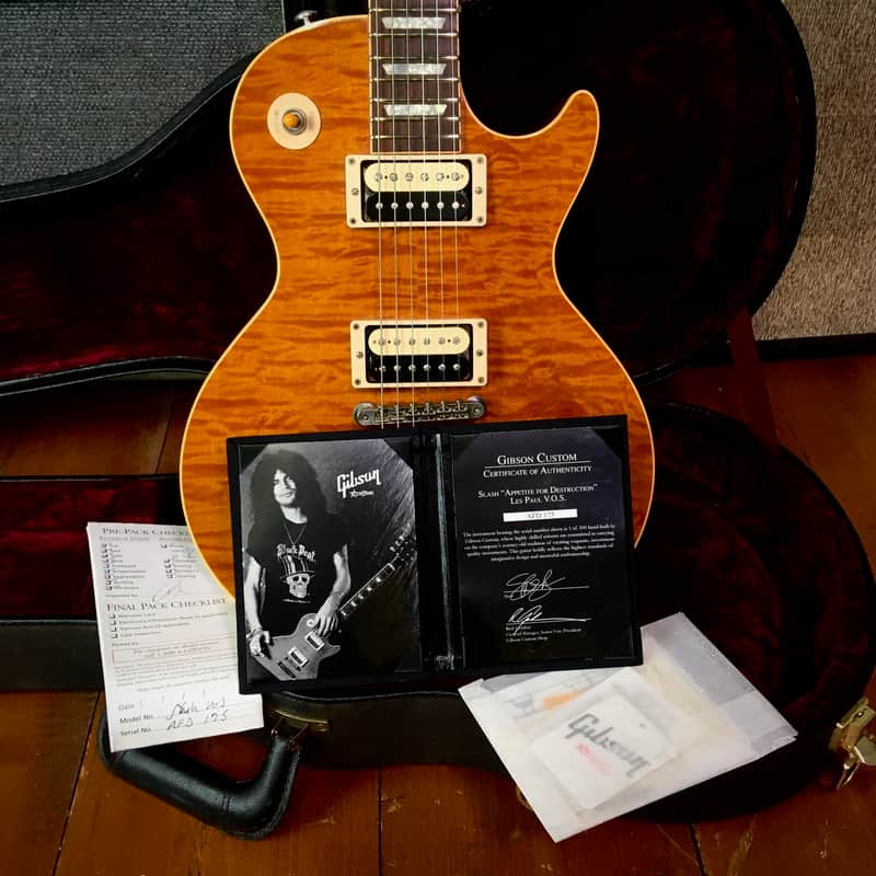 Gibson Les Paul Slash AFD VOS 2010  - Sunburst