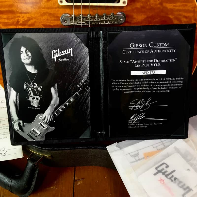 Gibson Les Paul Slash AFD VOS 2010  - Sunburst