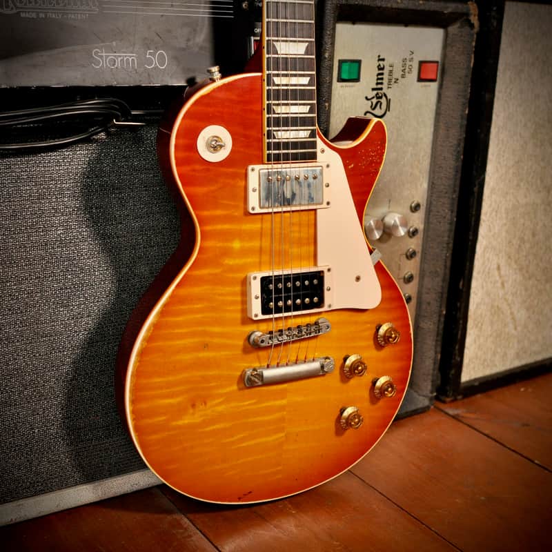 Gibson Custom Shop Jimmy Page Number 1 Aged 59 Reissue Les Paul Sunburst 2004