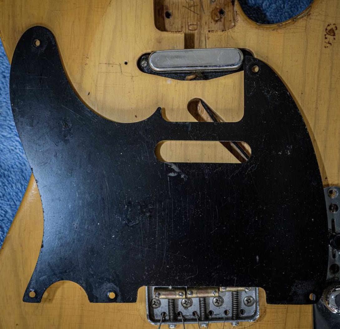 Fender  Telecaster  1952  - Blonde  - Blackguard - Collector Grade