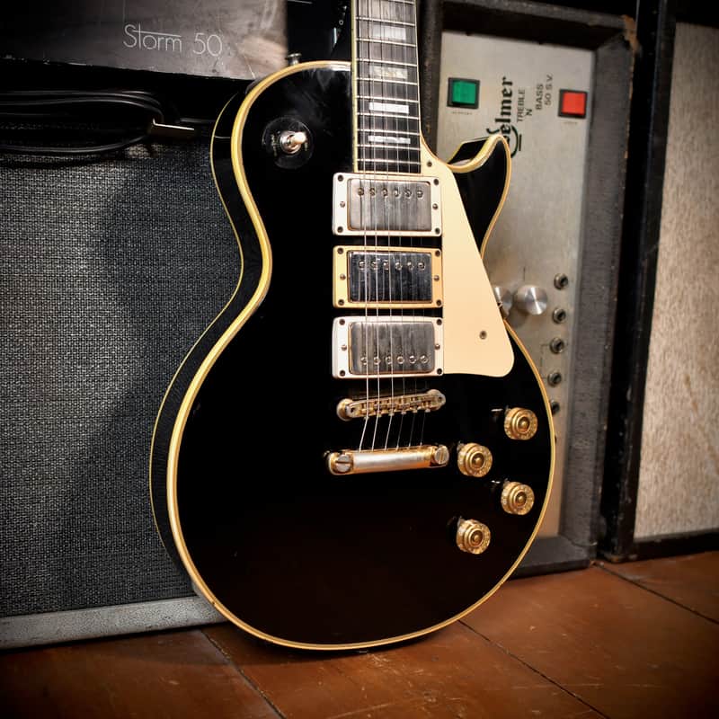 Gibson Les Paul Custom Ex Rolling Stones Ebony 1974
