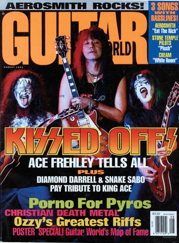 Gibson Les Paul Custom Ex Ace Frehley KISS Cherry Sunburst 1976
