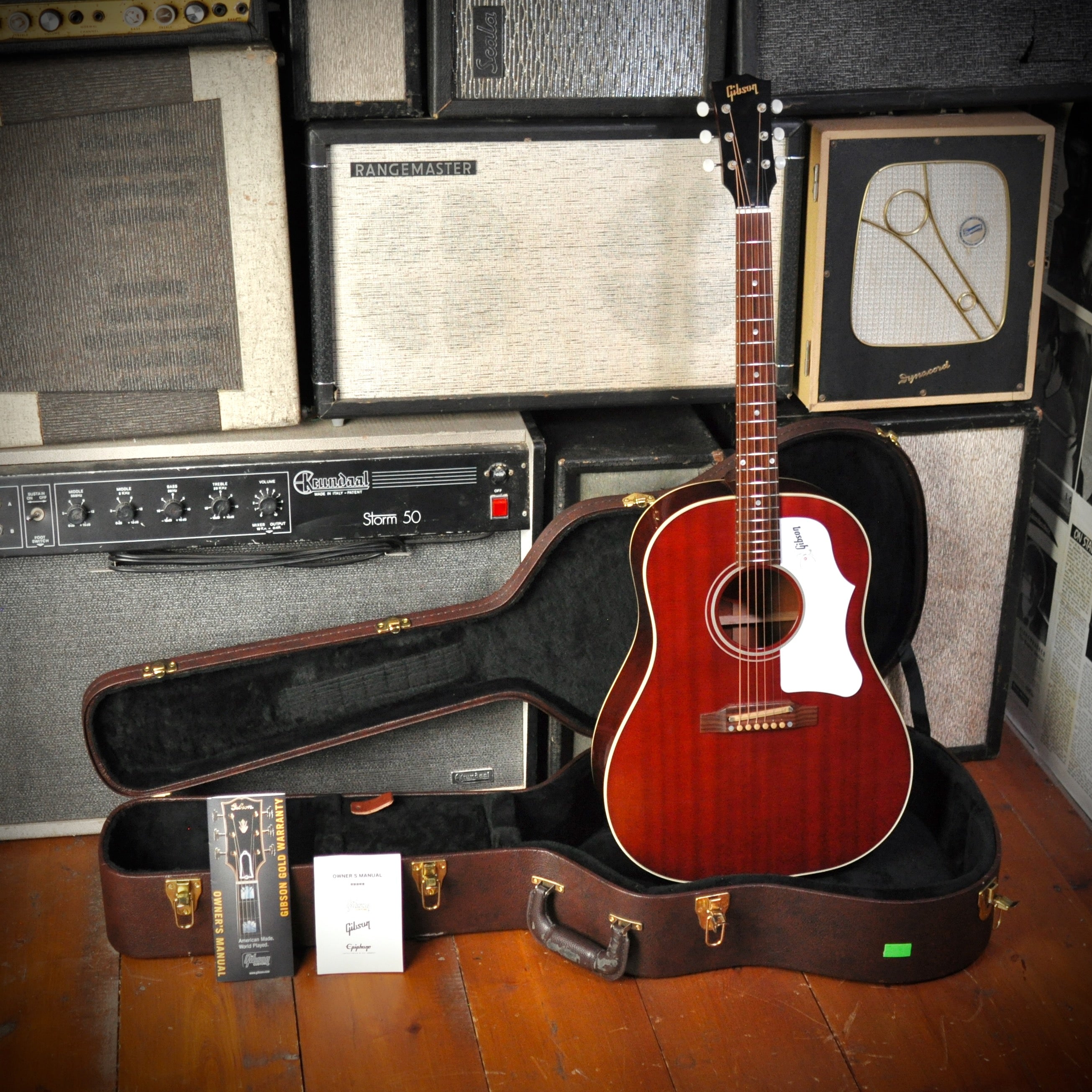Gibson J-45 ADJ 60s Wine Red 2020 – Hanks