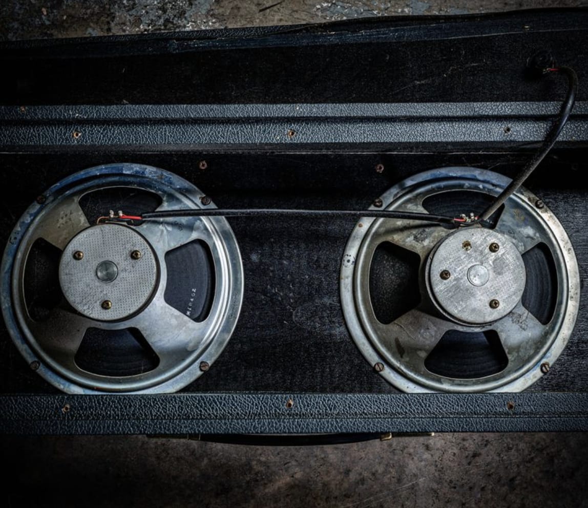 Marshall 2+10 Speaker Cabinets   1970  - Black