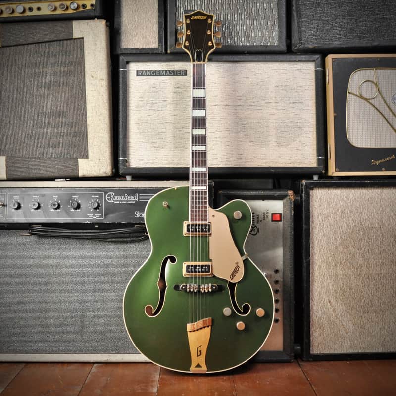Gretsch Country Club Ex MAXI JAZZ FAITHLESS 1954 - Cadillac Green