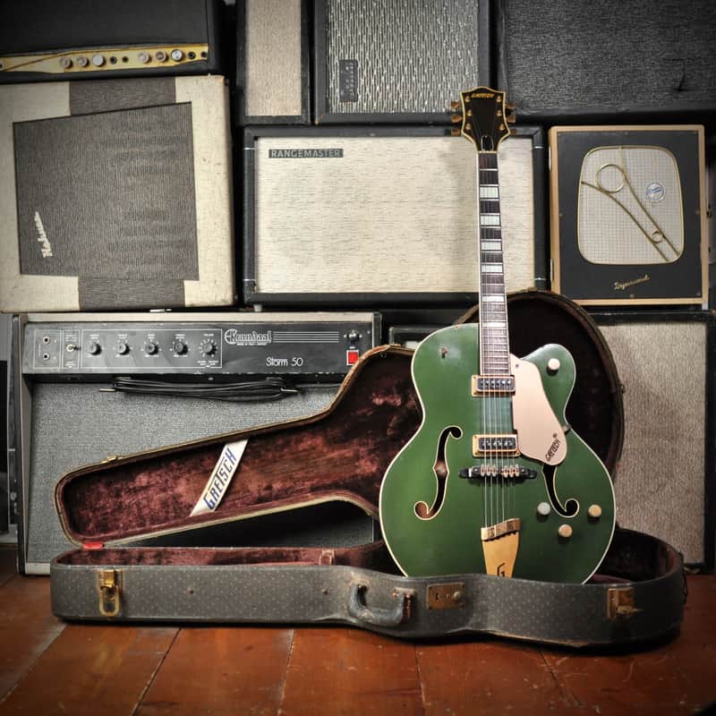 Gretsch Country Club Ex MAXI JAZZ FAITHLESS 1954 - Cadillac Green