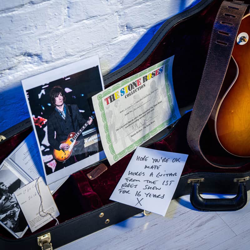 Gibson Custom Shop Beano Les Paul Ex John Squire The Stone Roses Sunburst 2011