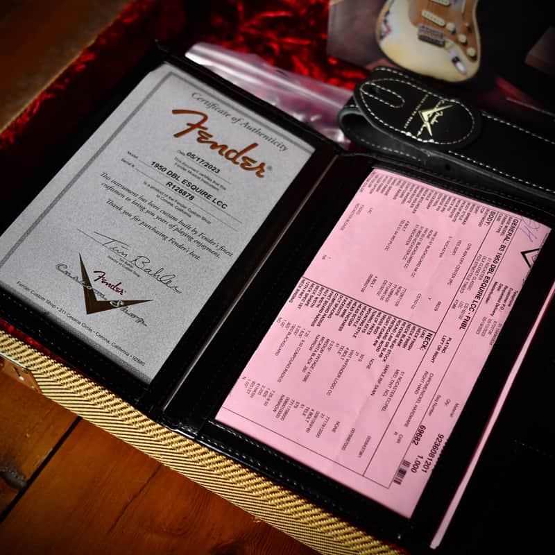 Fender Custom Shop Double Esquire Blonde 2023