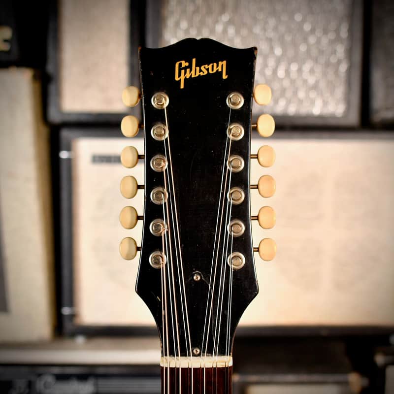 Gibson B25 12 String 1960s ex Joe Brown  - Natural