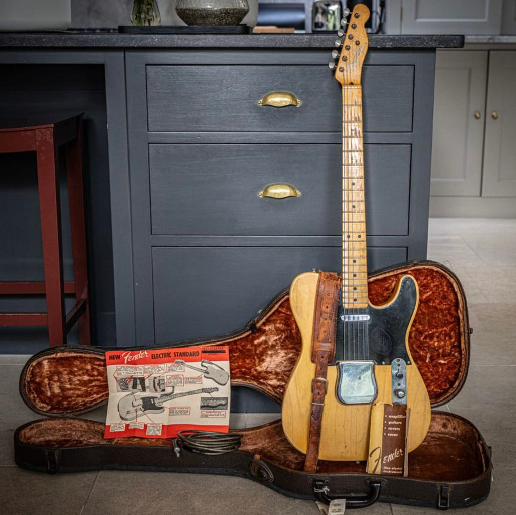 Fender  Telecaster  1952  - Blonde  - Blackguard - Collector Grade