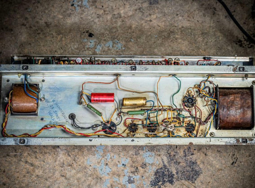 Vox AC30 Head 1961  - Fawn , Beige , Black