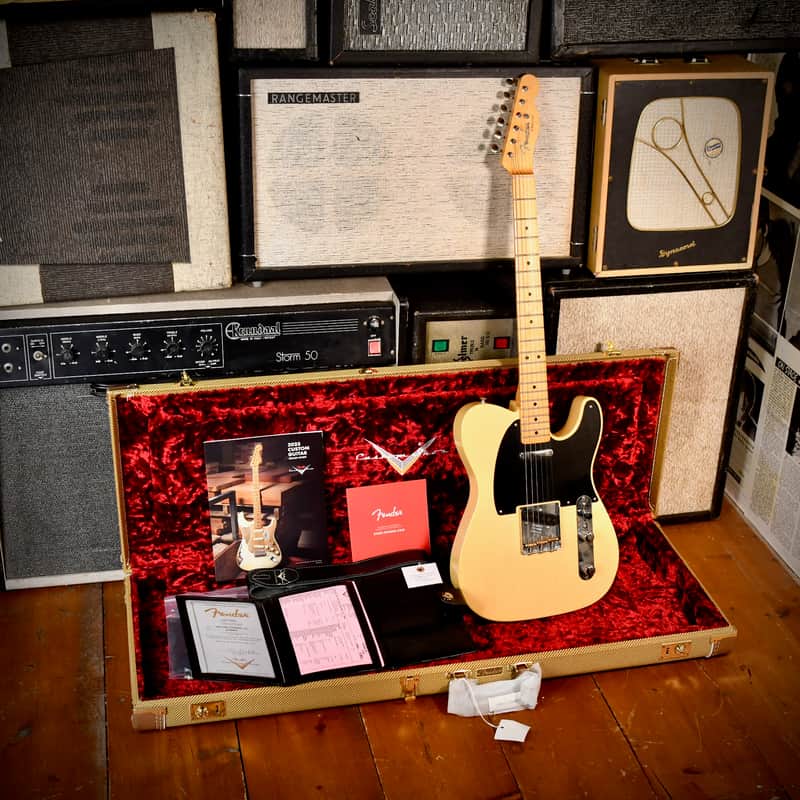 Fender Custom Shop Double Esquire Blonde 2023