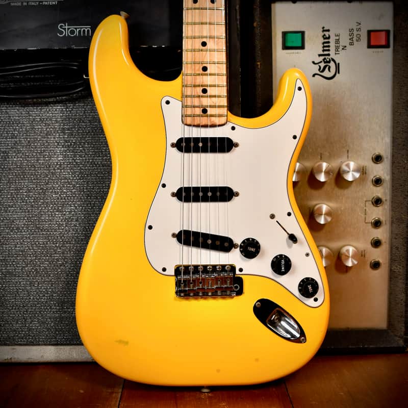 Fender Stratocaster International Colour Monaco Yellow 1981