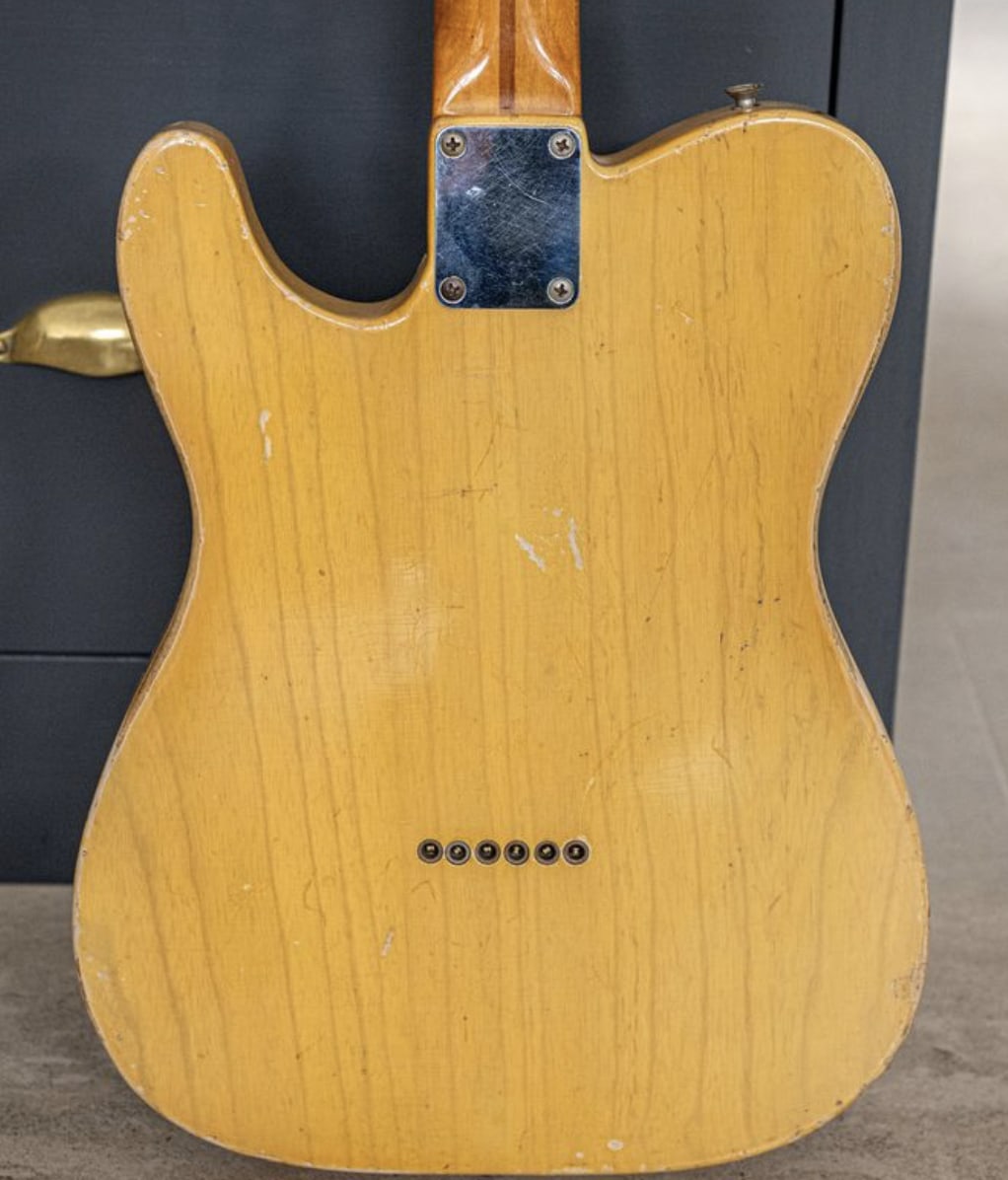 Fender  Telecaster  1952  - Blonde  - Blackguard - Collector Grade