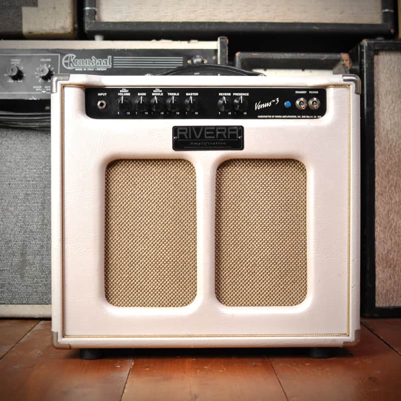 Rivera Venus 3 15/7-Watt 1x12" Guitar Combo 2000s - Pearl White
