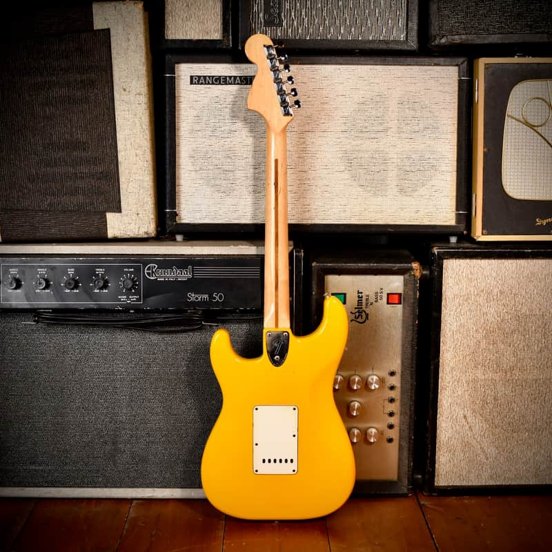 Fender Stratocaster International Colour Monaco Yellow 1981
