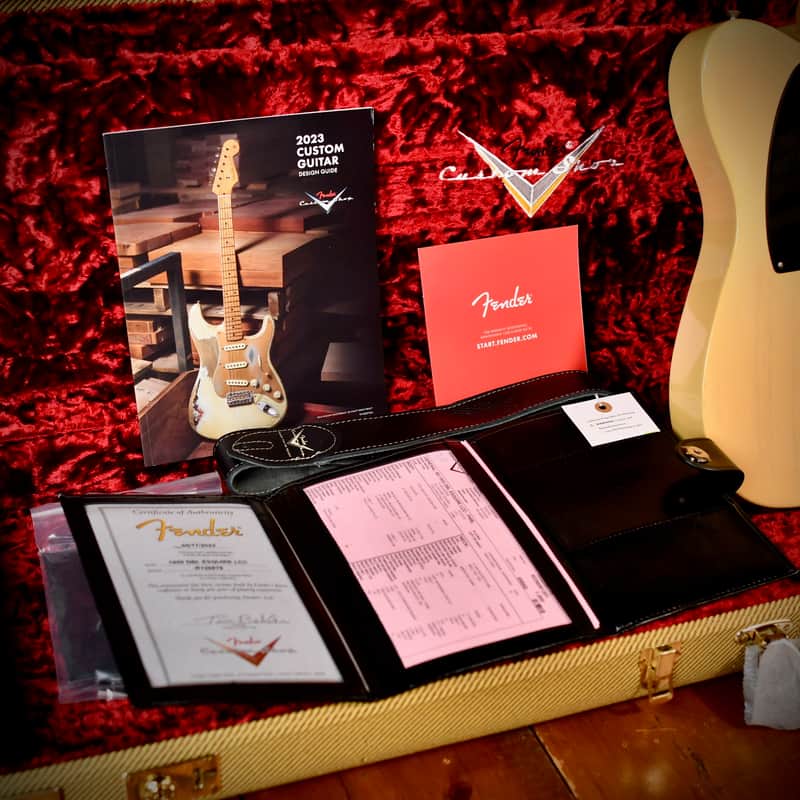 Fender Custom Shop Double Esquire Blonde 2023