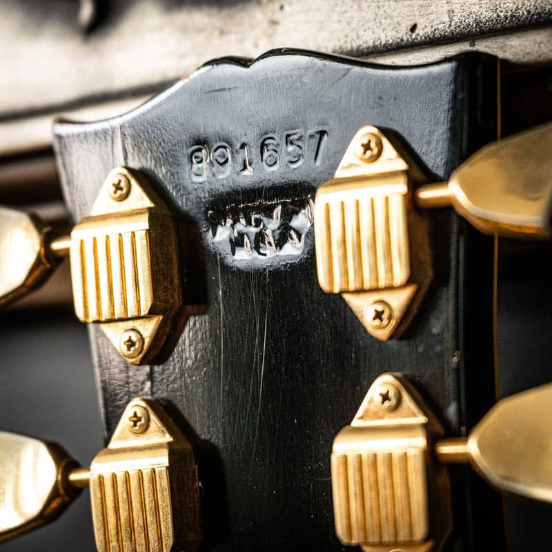 Gibson Les Paul Custom Ex Townshend THE WHO Ebony 1972