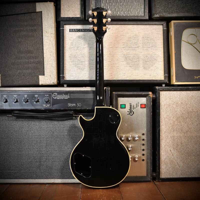 Gibson Les Paul Custom Ex Rolling Stones Ebony 1974