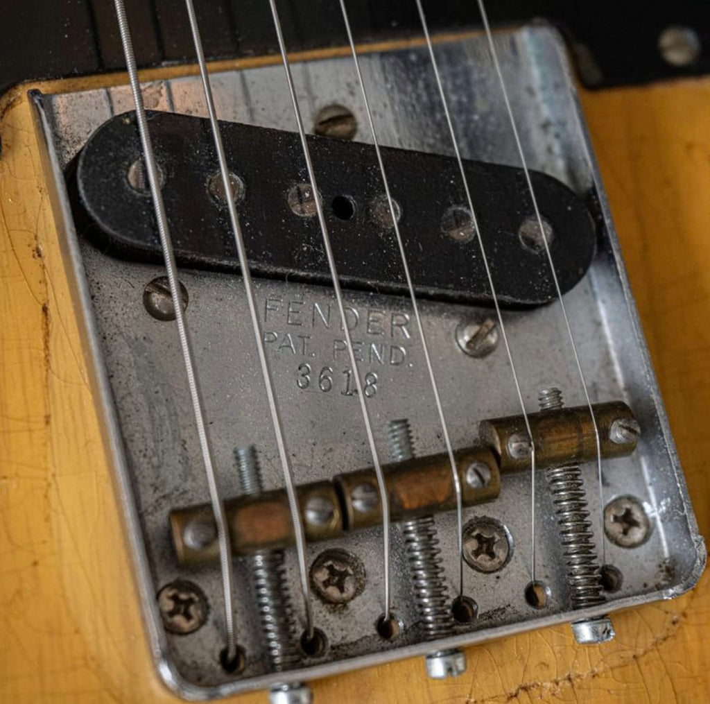 Fender  Telecaster  1952  - Blonde  - Blackguard - Collector Grade