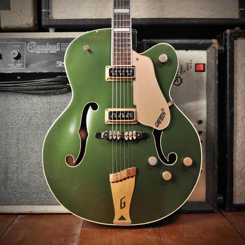 Gretsch Country Club Ex MAXI JAZZ FAITHLESS 1954 - Cadillac Green