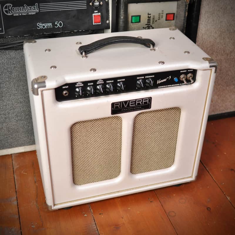 Rivera Venus 3 15/7-Watt 1x12" Guitar Combo 2000s - Pearl White