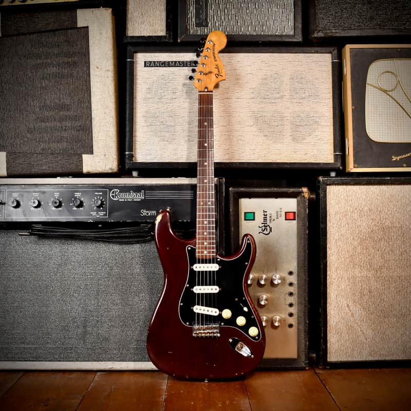 Fender Stratocaster Hardtail Mocha Brown 1978