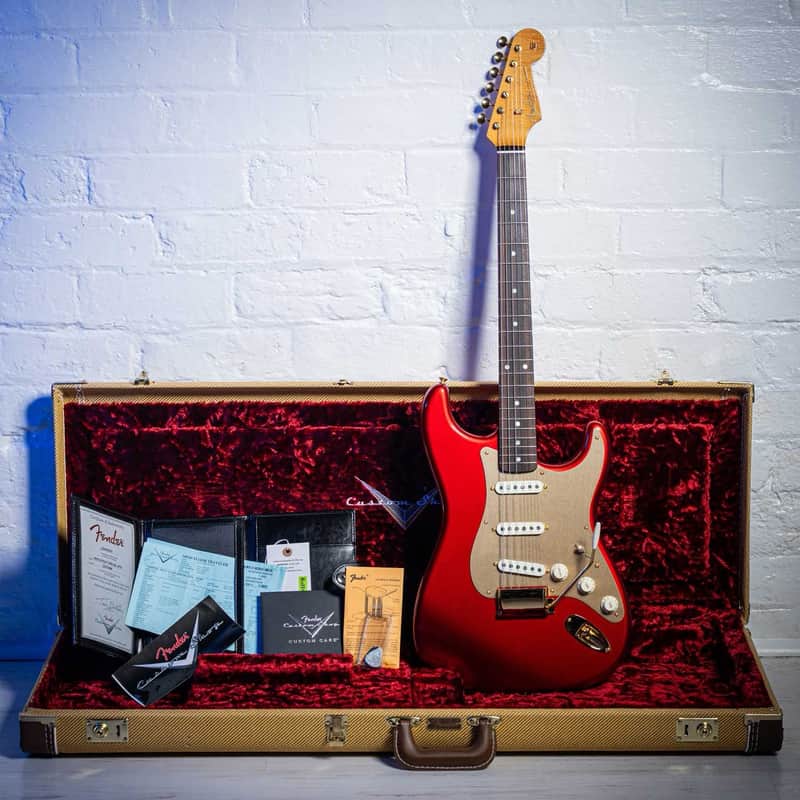 Fender Custom Shop 60s Reissue NOS Stratocaster Candy Apple Red 2023